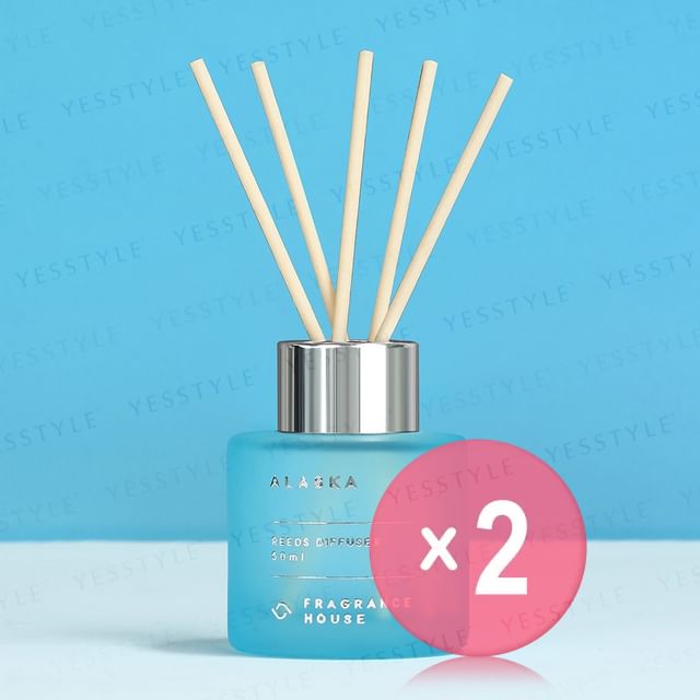 Fragrance House-Reeds Diffuser Alaska 2pcs Bundle Set