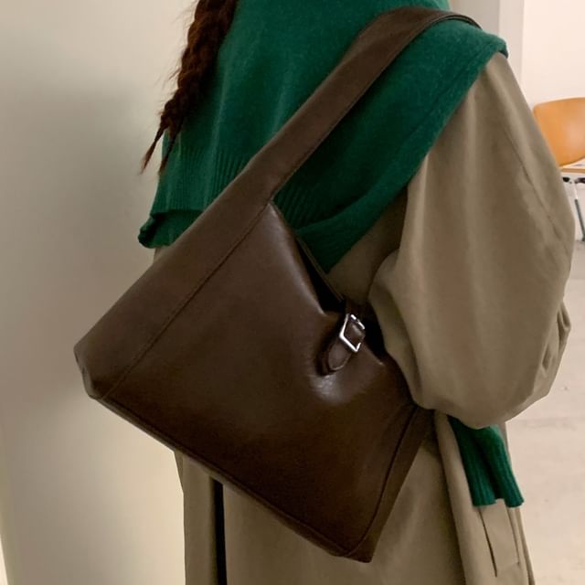 Fran San-Buckled Shoulder Bag