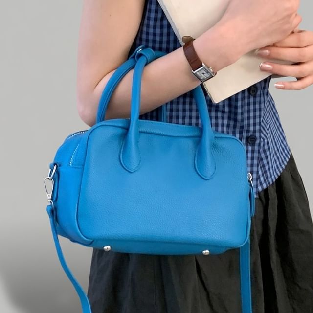 Fran San-Crossbody Bowler Bag