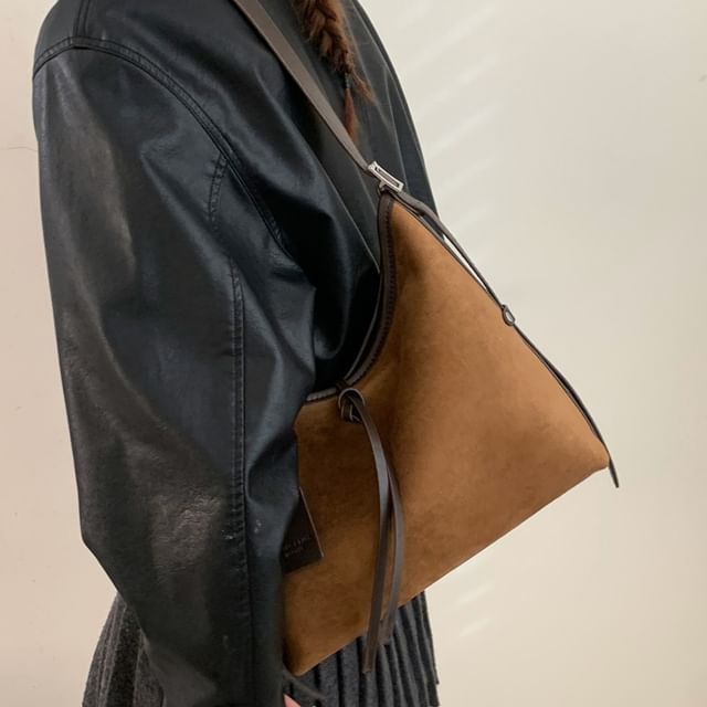 Fran San-Faux Suede Crossbody Bag