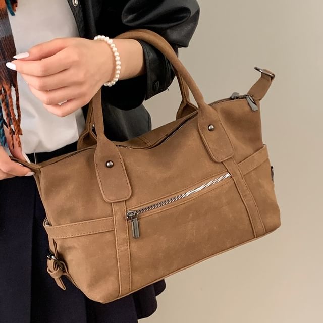 Fran San-Panel Crossbody Tote Bag