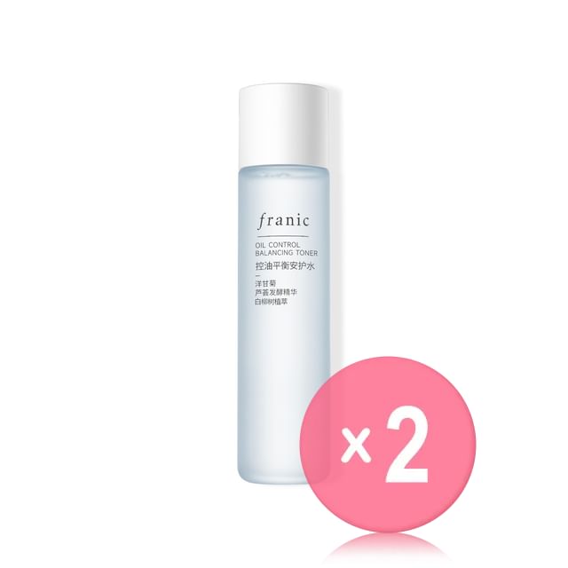 FRANIC-Oil Control Balancing Toner 2pcs Bundle Set