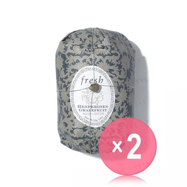 Fresh-Hesperides Grapefruit Oval Soap 2pcs Bundle Set