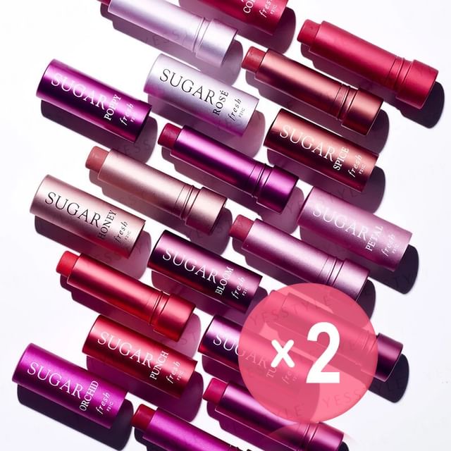 Fresh-Sugar Lip Treatment 2pcs Bundle Set