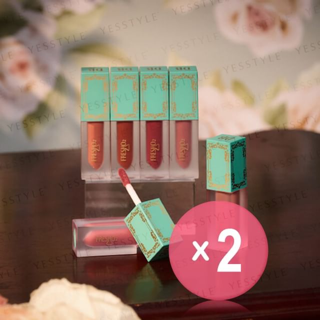 FreshO2-Danny Beeech Collection Superstar Feather Matte Lip Clay 2pcs Bundle Set