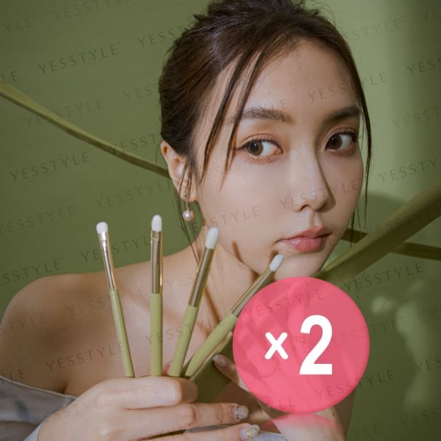 FreshO2-Fearless Coloring Eyeshadow Brush 2pcs Bundle Set