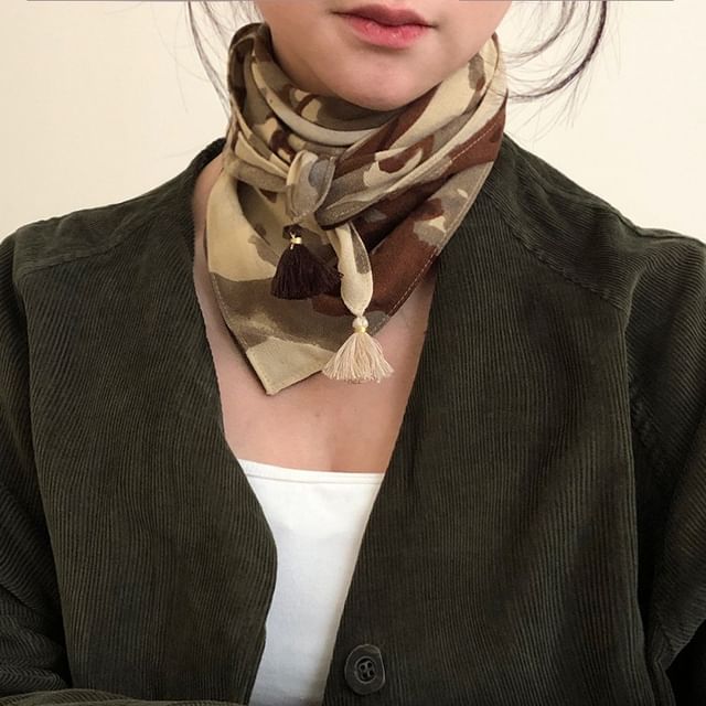 Frior-Camouflage Light Scarf