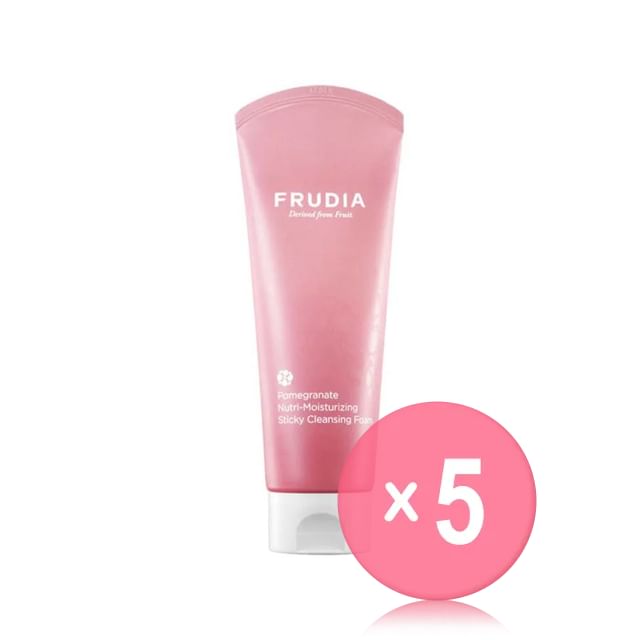 FRUDIA-Pomegranate Nutri-Moisturizing Sticky Cleansing Foam 5pcs Bundle Set