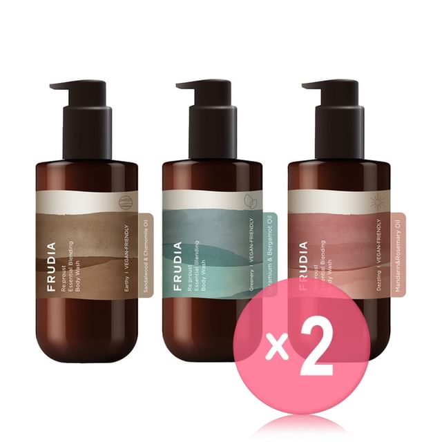 FRUDIA-Reproust Essential Blending Body Wash - 3 Types 2pcs Bundle Set