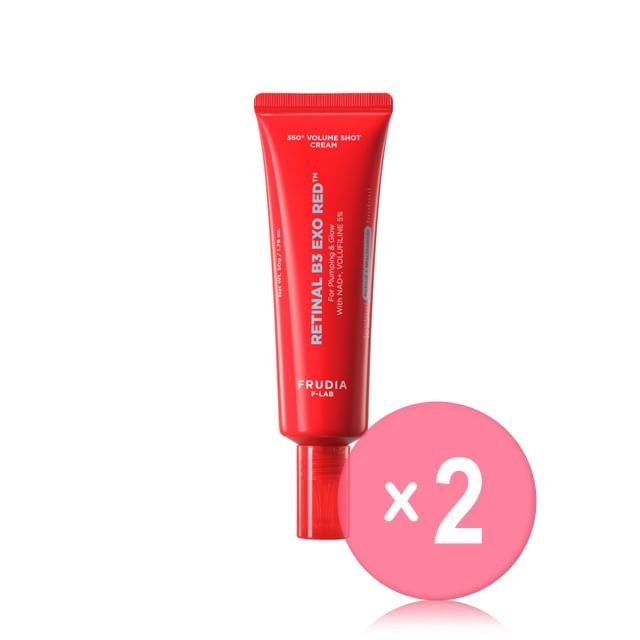 FRUDIA-Retinal B3 Exo Red 360º Volume Shot Cream 2pcs Bundle Set