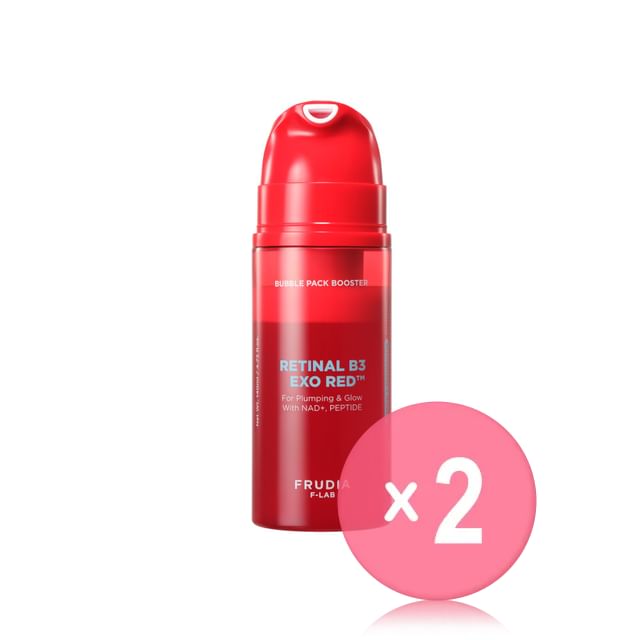 FRUDIA-Retinal B3 Exo Red Bubble Pack Booster 2pcs Bundle Set