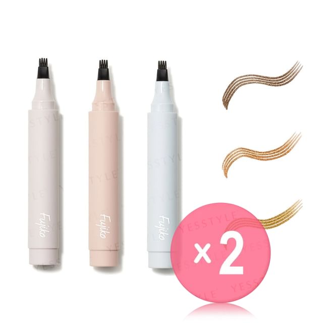 Fujiko-Kakitashi Mayu Eyebrow Tint SV 2pcs Bundle Set