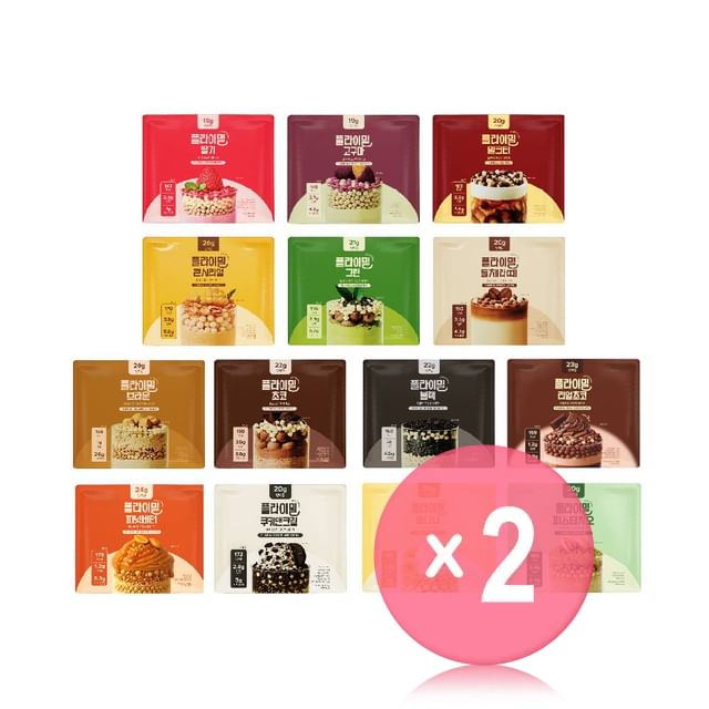 FULLight-FLIMEAL Protein Shake - 13 Types 2pcs Bundle Set