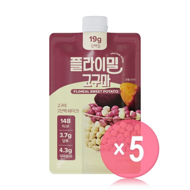 FULLight-FLIMEAL Protein Shake - 13 Types 5pcs Bundle Set