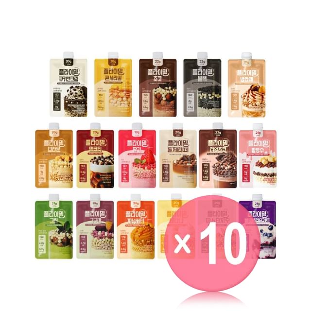 FULLight-FLIMEAL Protein Shake - 17 Types 10pcs Bundle Set