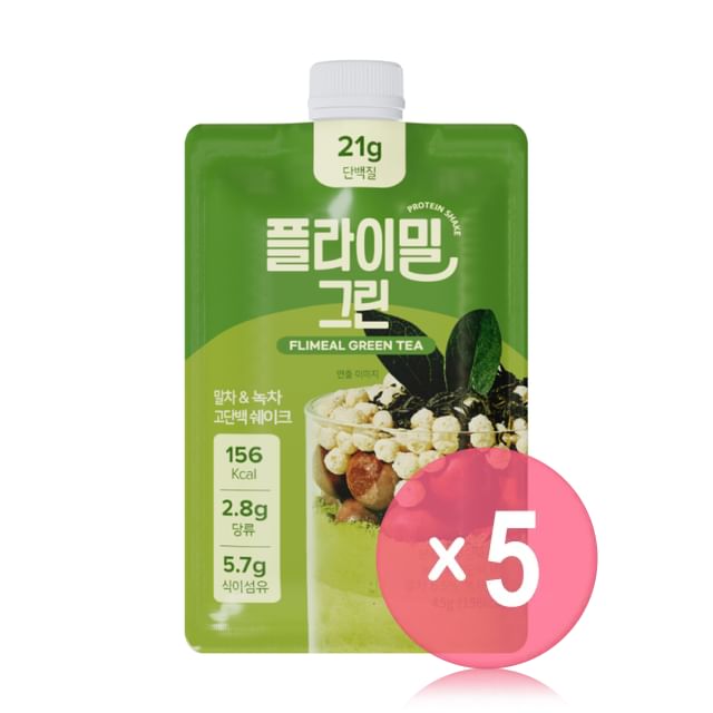 FULLight-FLIMEAL Protein Shake - 17 Types 5pcs Bundle Set