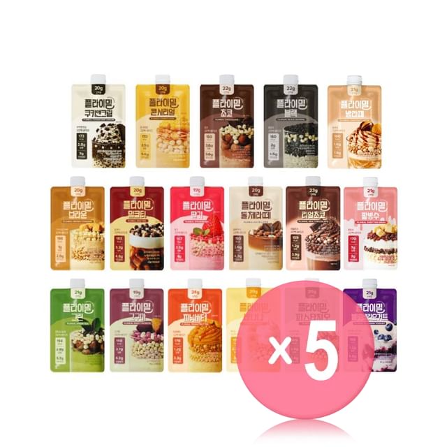 FULLight-FLIMEAL Protein Shake - 17 Types 5pcs Bundle Set