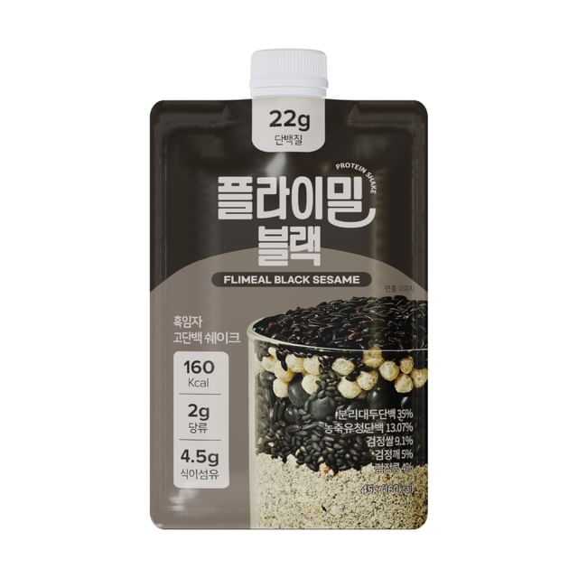FULLight-FLIMEAL Protein Shake - 17 Types-Black