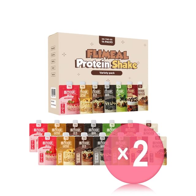 FULLight-FLIMEAL Protein Shake Variety Pack 2pcs Bundle Set