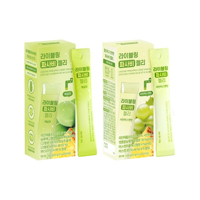 FULLight-LIVELING Pineapple Cider Vinegar Stick Jelly - 2 Types