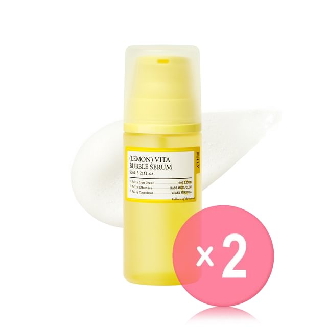 FULLY-Lemon Vita Bubble Serum 2pcs Bundle Set