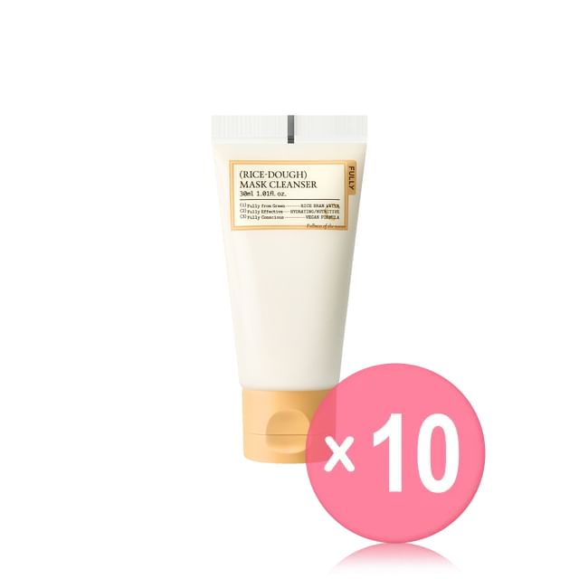 FULLY-Rice-Dough Mask Cleanser Mini 10pcs Bundle Set