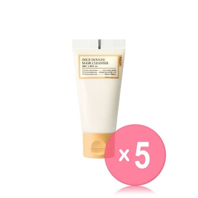 FULLY-Rice-Dough Mask Cleanser Mini 5pcs Bundle Set