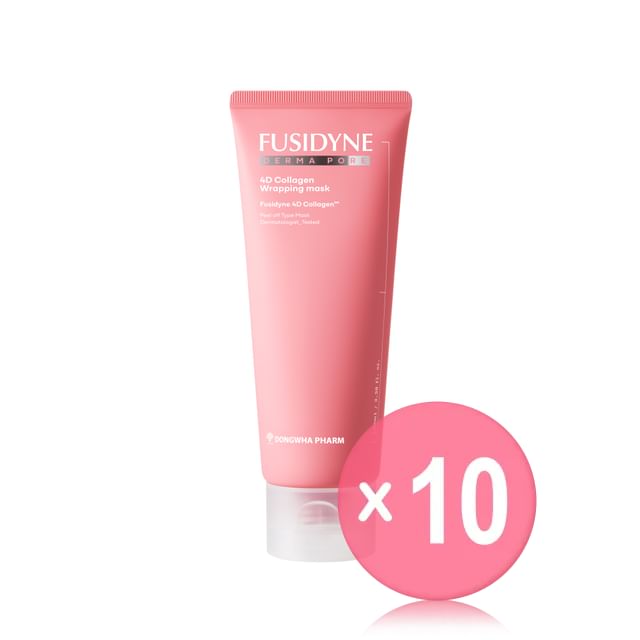 Fusidyne-Derma Pore 4D Collagen Wrapping Mask 10pcs Bundle Set