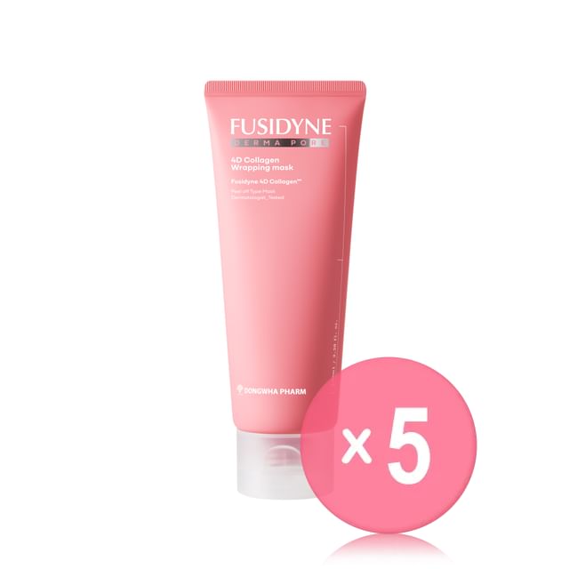 Fusidyne-Derma Pore 4D Collagen Wrapping Mask 5pcs Bundle Set