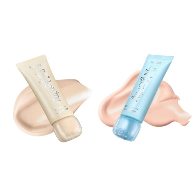 fwee-Post-Spa Glowing SPF Tone Up Prep Rozświetlająca baza SPF 2 warianty