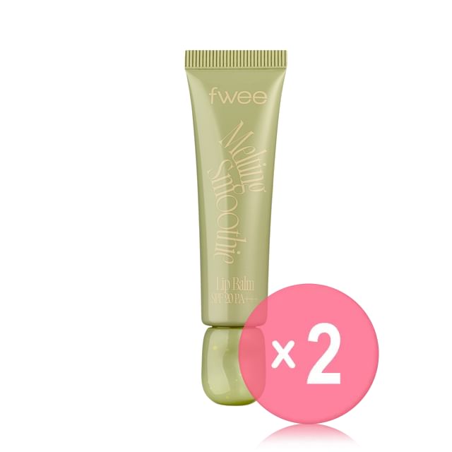 fwee-Smoothie Lip Balm - 18 Colors 2pcs Bundle Set