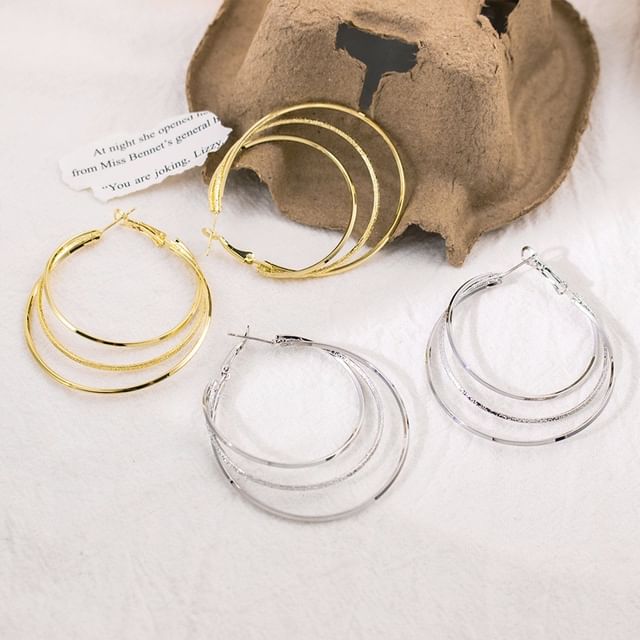 Gaya-Triple Hoop Earring