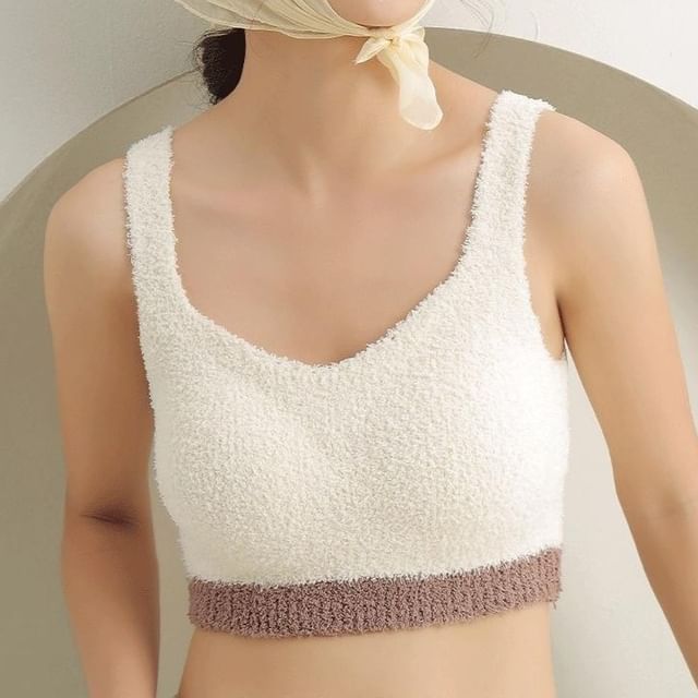 Gecko-Fleece Bra Top