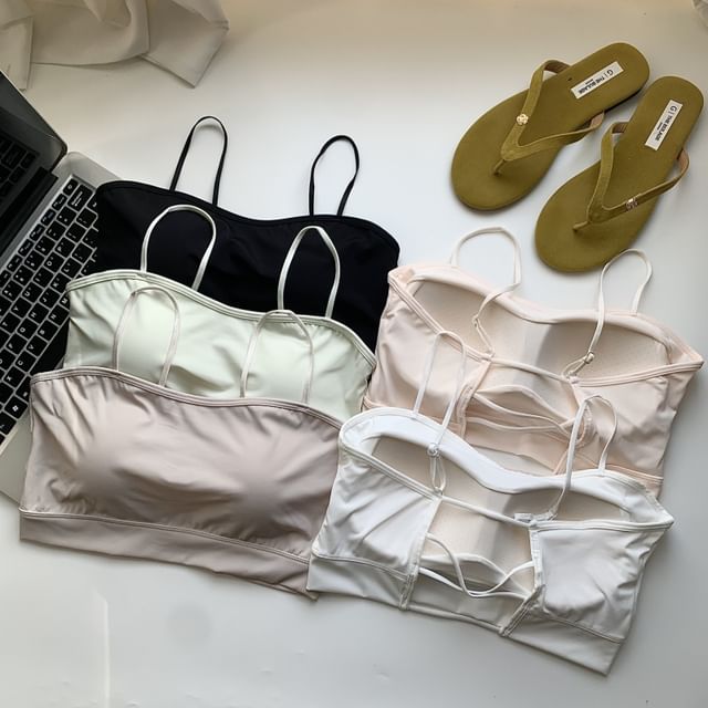 Gecko-Plain Bra Top