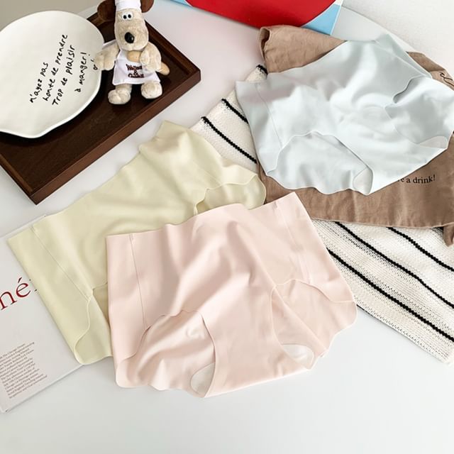 Gecko-Plain Seamless Panty