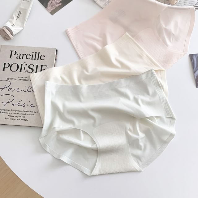 Gecko-Plain Seamless Panty