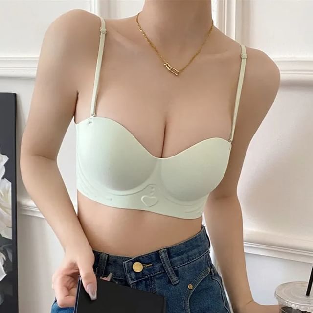 Gecko-Plain Seamless Wireless Bra