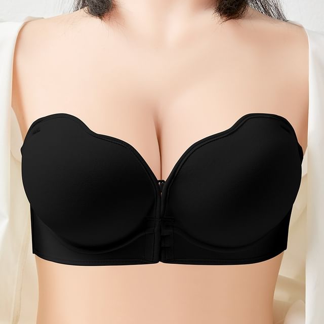 Gecko-Strapless Front Closure Bra