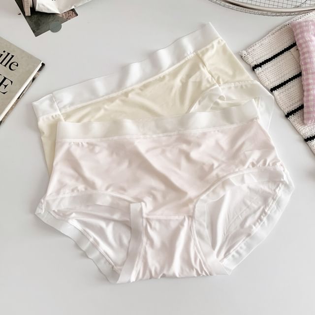 Gecko-Two Tone Panel Panty