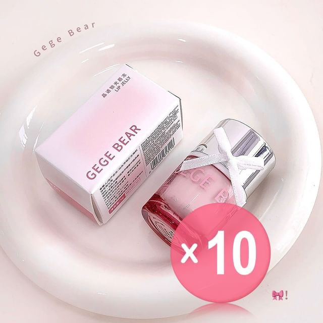 Gege Bear-BUY 3 GET 40 OFF - Crystal Transparent Lock Light Lip Jelly - 4-5 10pcs Bundle Set