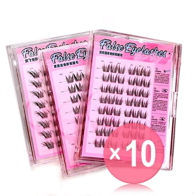 Gege Bear-BUY 3 GET 40 OFF - False Eyelashes - 3 Styles 10pcs Bundle Set