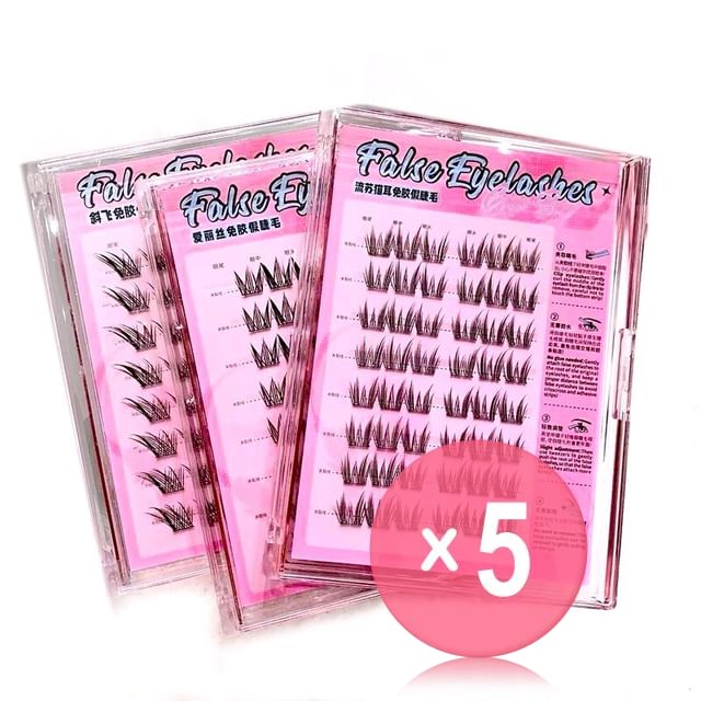 Gege Bear-BUY 3 GET 40 OFF - False Eyelashes - 3 Styles 5pcs Bundle Set