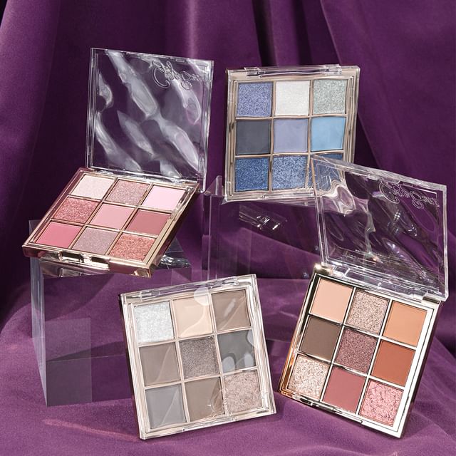 Gege Bear-Palette de fards à paupières 9 teintes - 4 types