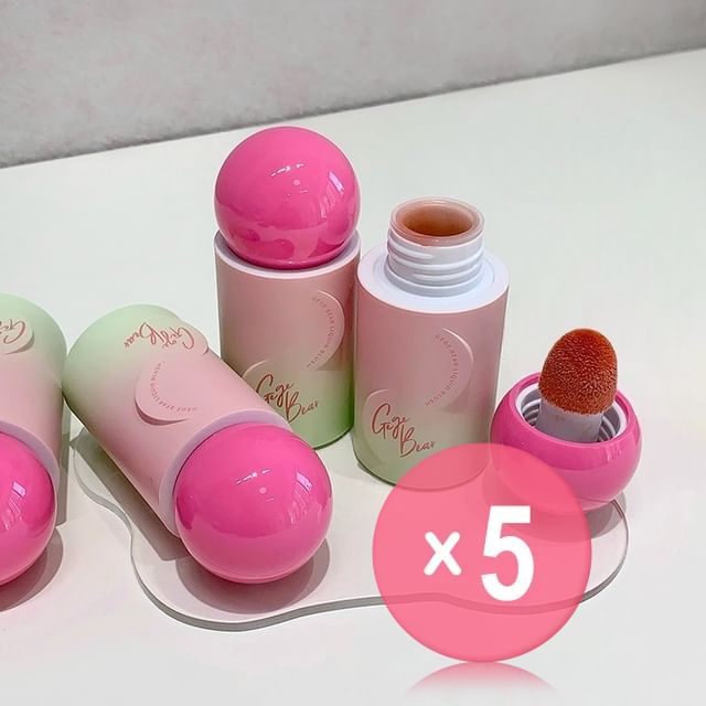 Gege Bear-BUY 3 GET 40 OFF - Misty And Slightly Tipsy Liquid Blush - 4 Colors 5pcs Bundle Set