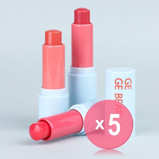 Gege Bear-Multi Purpose Watery Blusher Lipstick - 1-3 5pcs Bundle Set