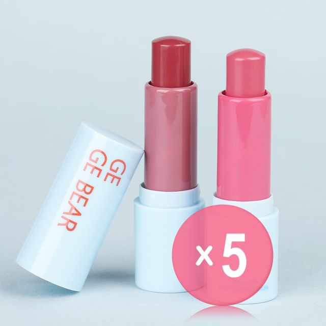 Gege Bear-Multi Purpose Watery Blusher Lipstick - 4-5 5pcs Bundle Set