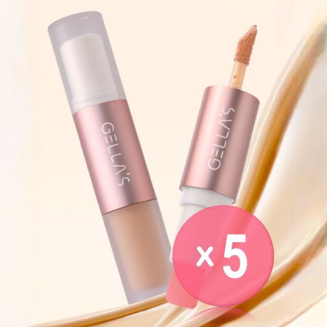 GELLA-S-Contouring Softfocus Conceal Stick - 4 Colors 5pcs Bundle Set