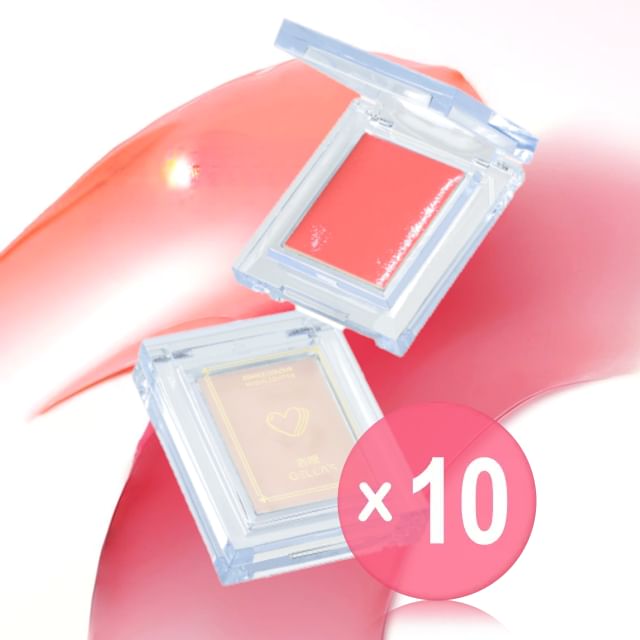 GELLA-S-Glazed Dream Highlighting Cream - 3 Colors 10pcs Bundle Set
