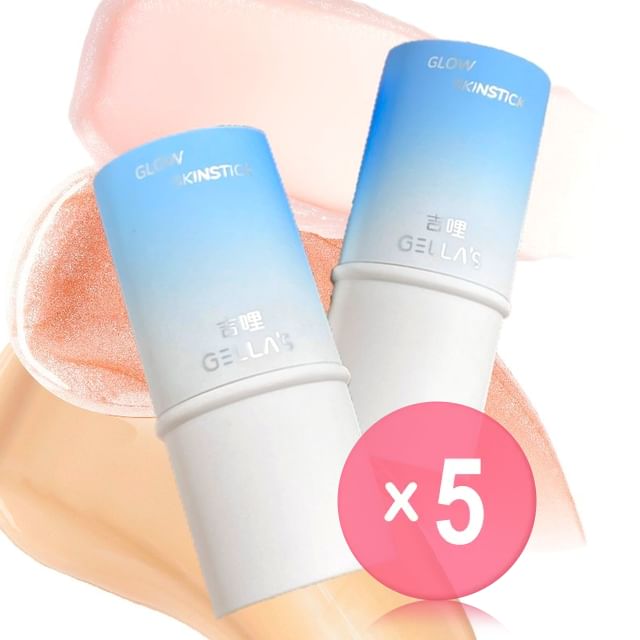 GELLA-S-Highlighter Stick - 3 Colors 5pcs Bundle Set