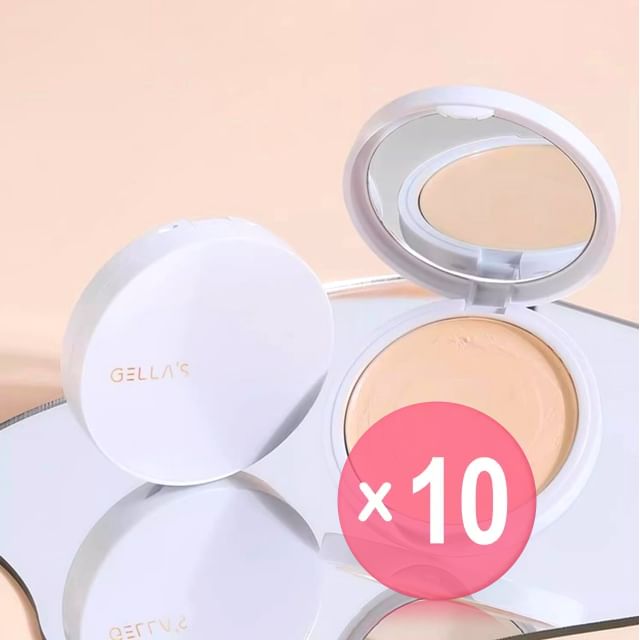 GELLA-S-Matte Highlighter - 2 Types 10pcs Bundle Set